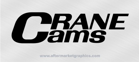 Crane Cams Decals - Pair (2 pieces)